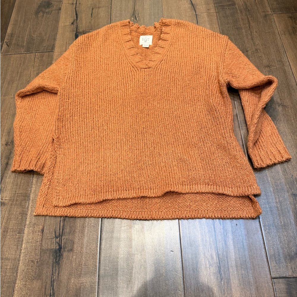 Billabong Rust V-Neck Sweater